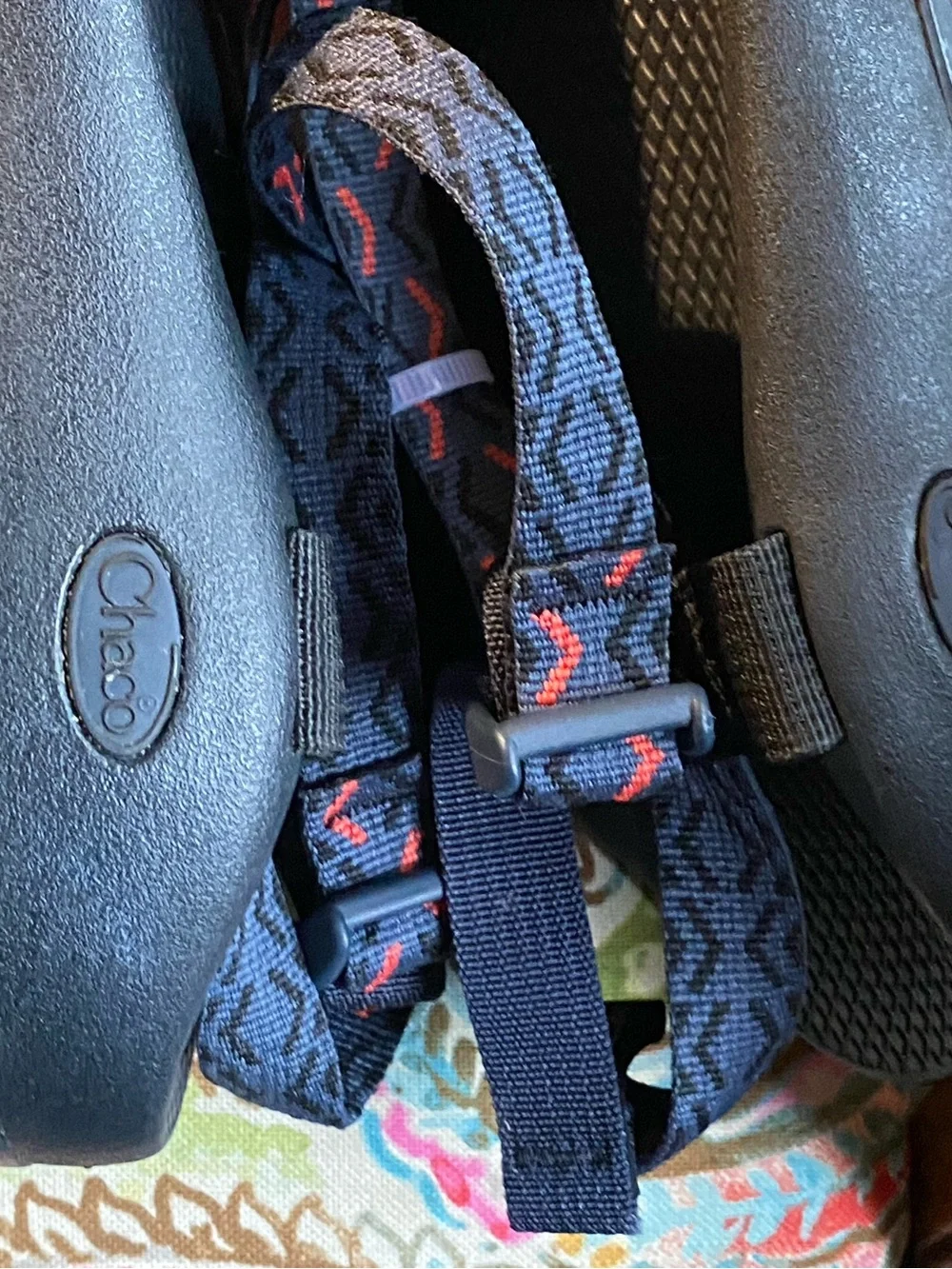 Chaco Men's 12 Navy Blue Strappy Outdoor Sandals